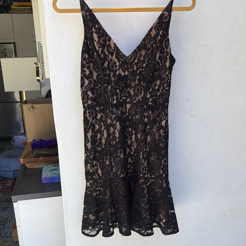 KEEPSAKE the Label Black Lace Chemise